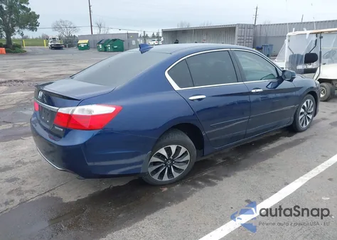 2014 Honda Accord Hybrid Ex-L from USA, damaged, VIN 1HGCR6F54EA006122